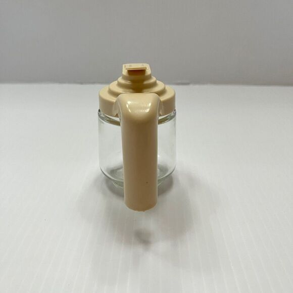 Vintage Gemco Small Glass Syrup Pitcher Dispenser - Picture 6 of 11